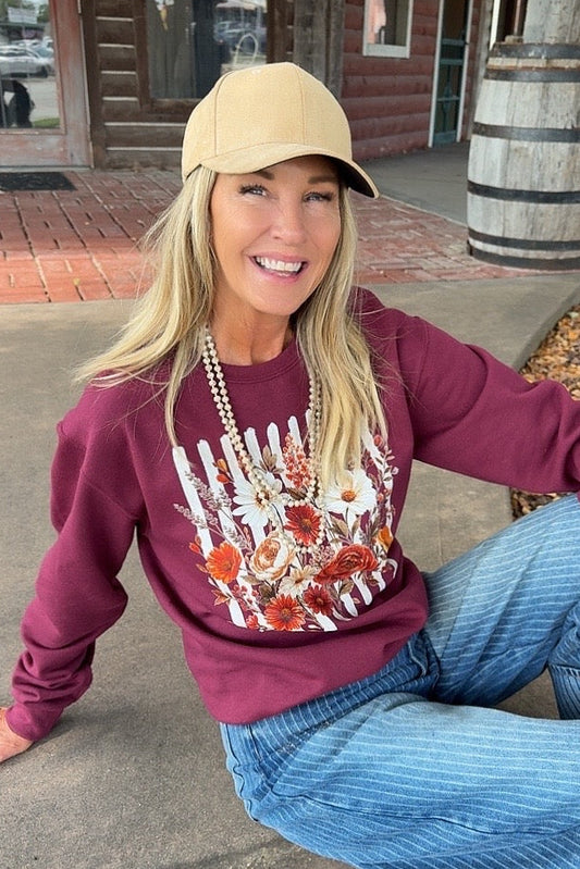 FGO Vintage Wildflower Sweatshirt