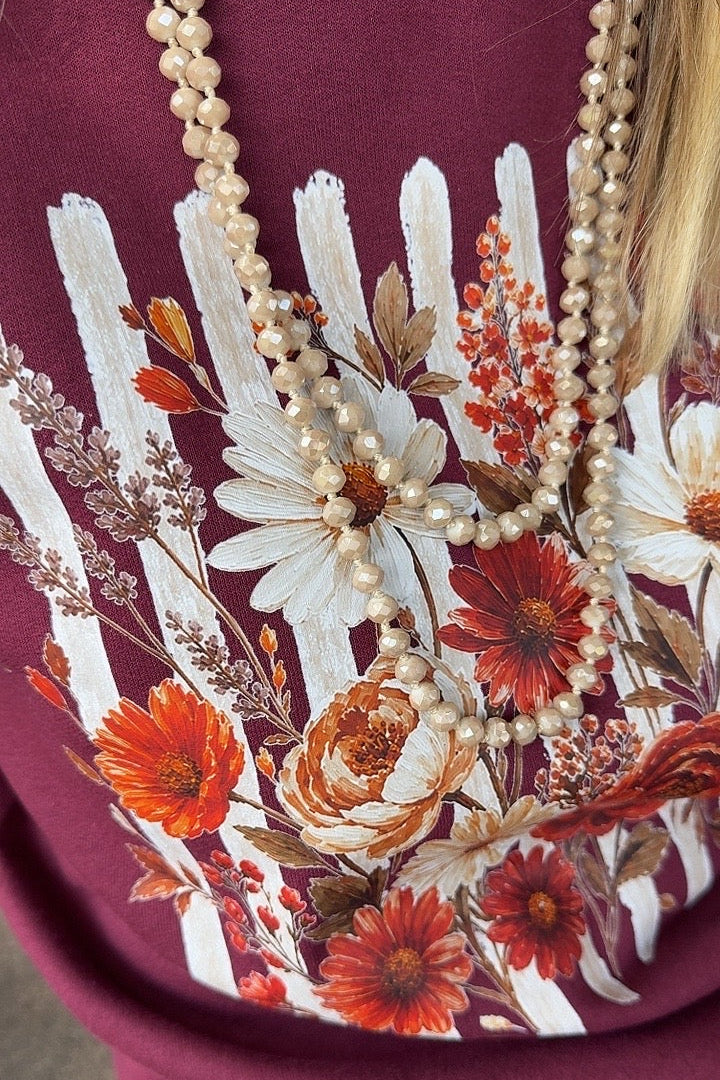 FGO Vintage Wildflower Sweatshirt