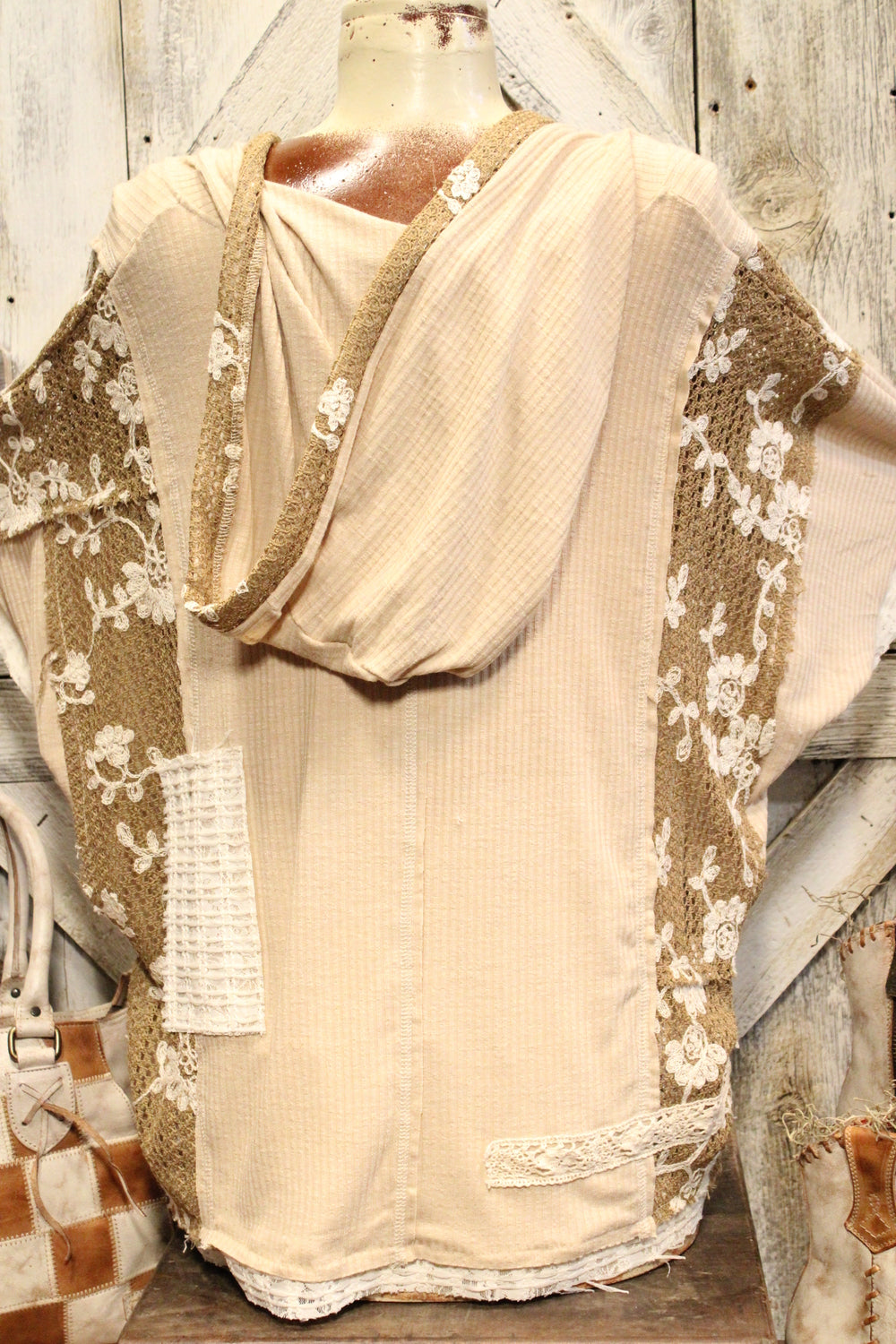 Cactus & Lace Casual Hoodie