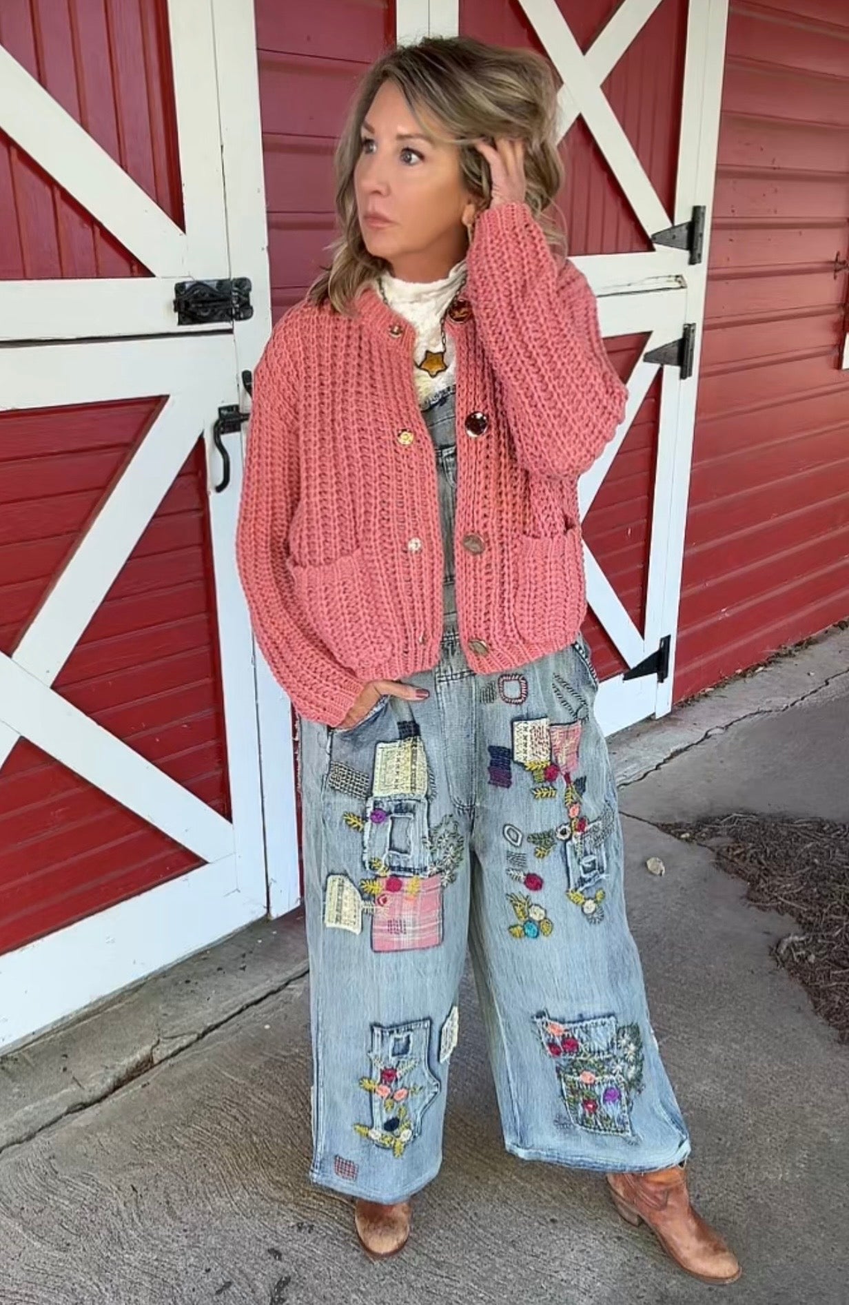 Peony Pearl Cardigan