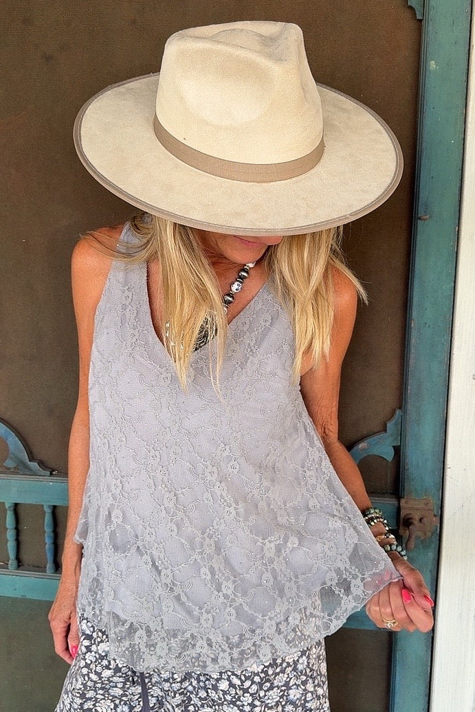Silver Shimmer Tank