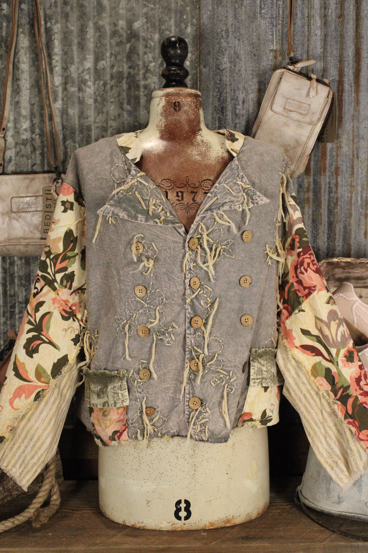 Vintage Rose Stitch Jacket