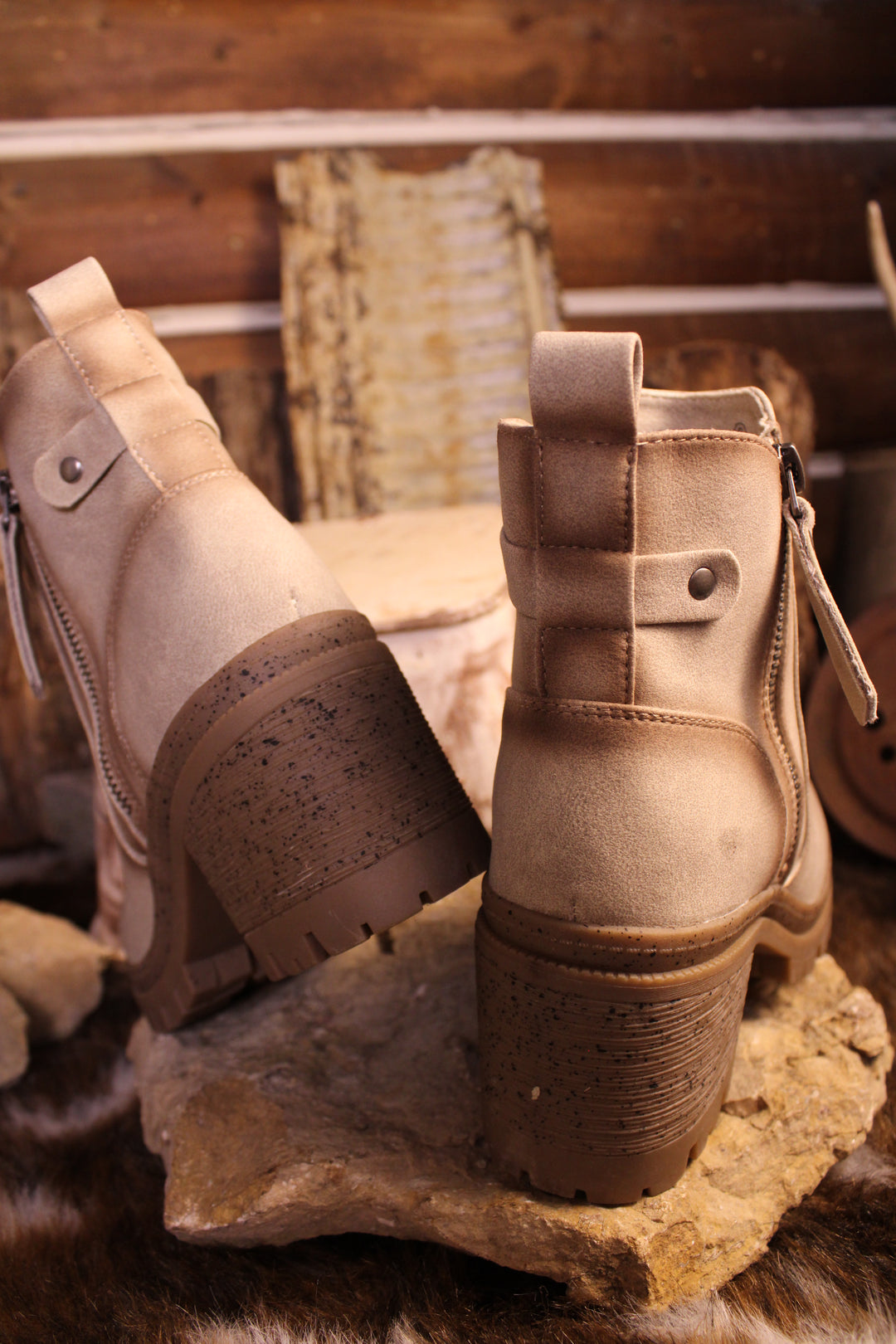 Maeve Beige Boots