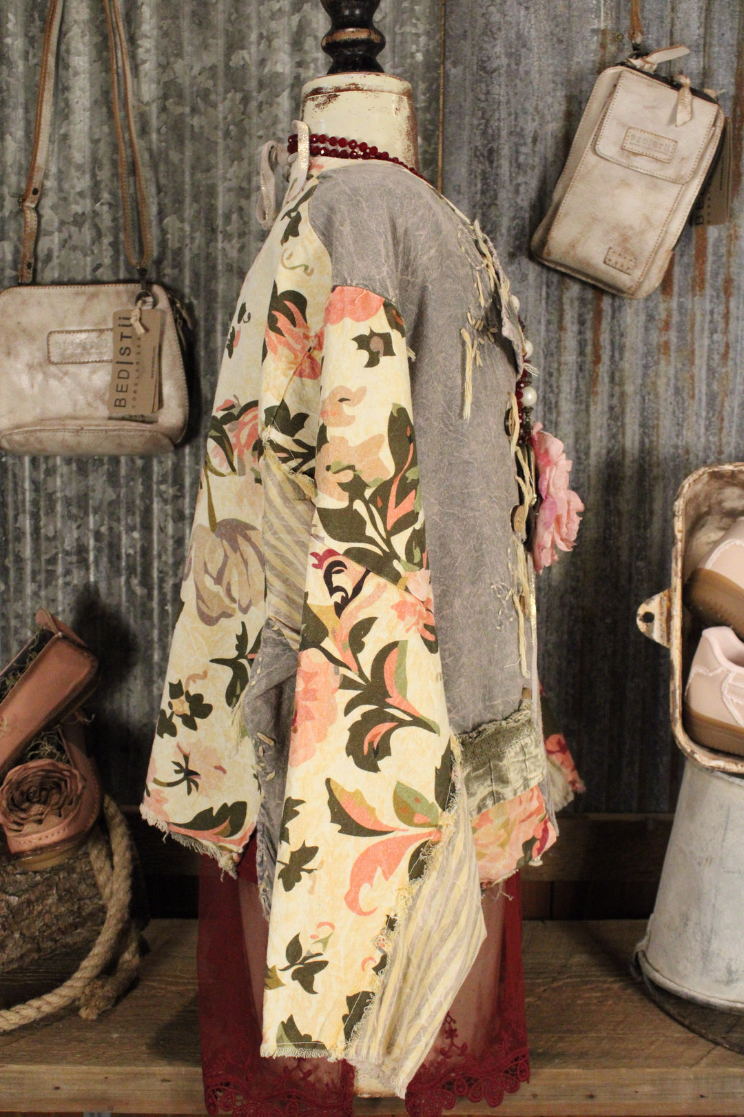 Vintage Rose Stitch Jacket