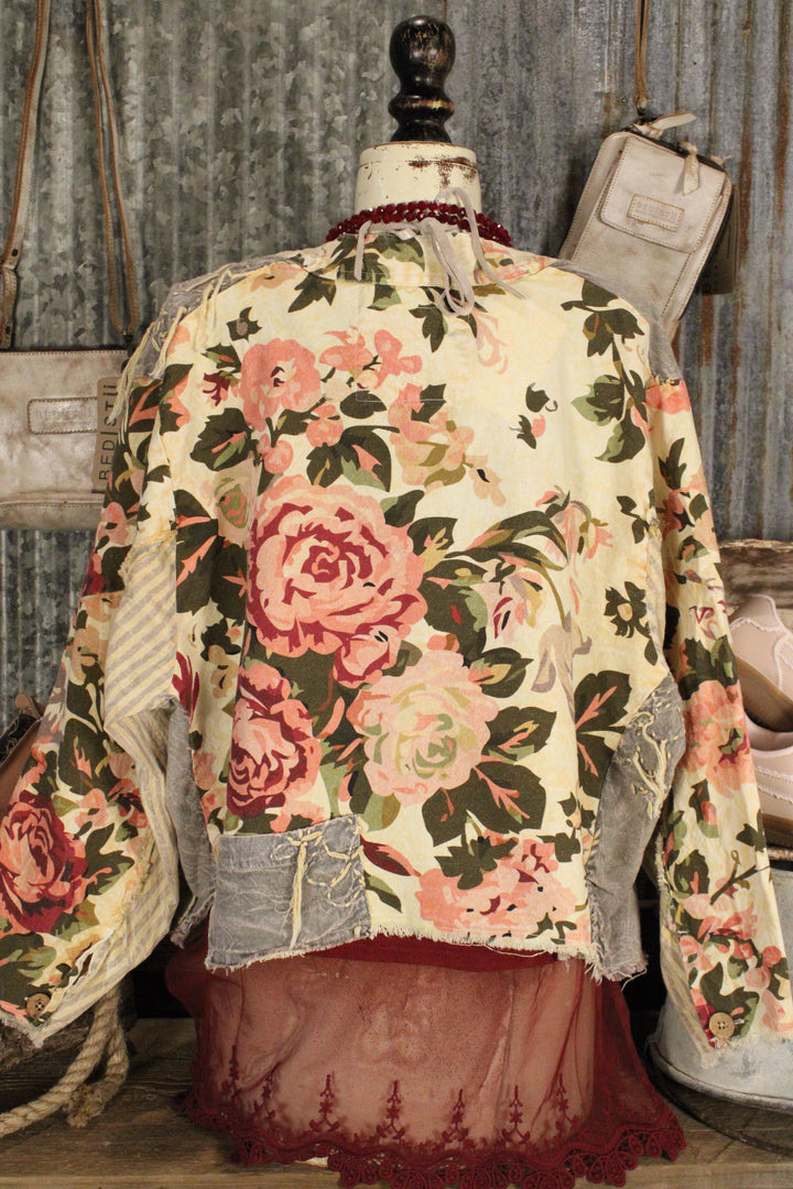 Vintage Rose Stitch Jacket