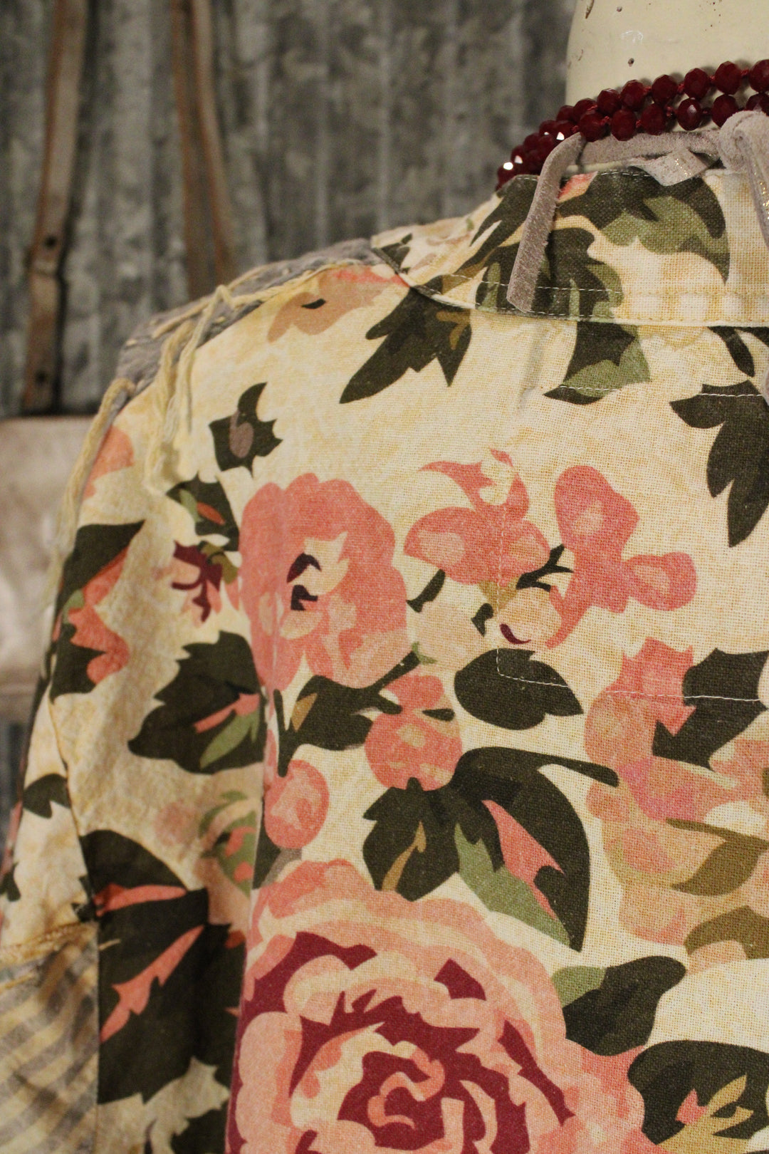 Vintage Rose Stitch Jacket