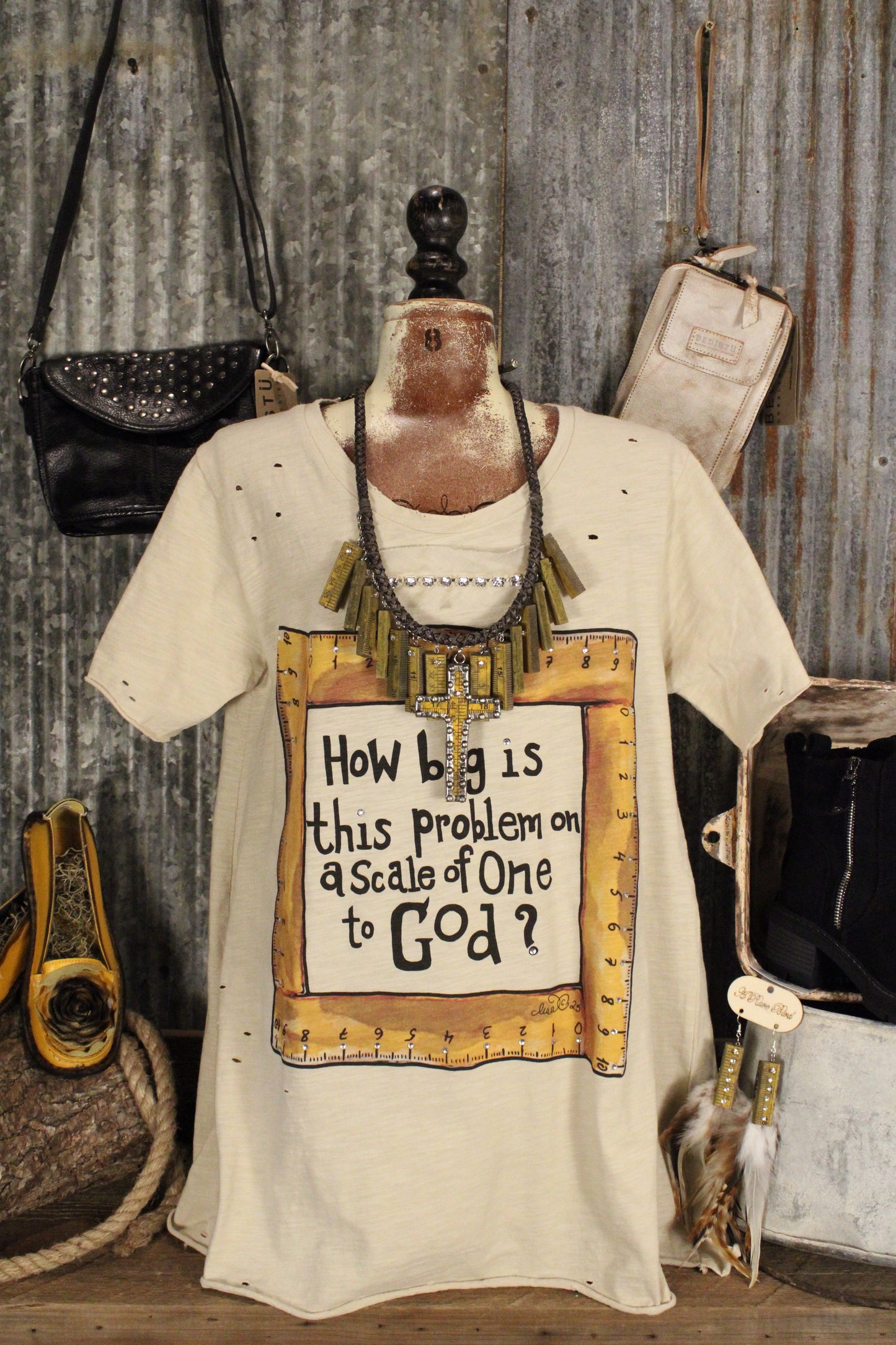 Measured In Faith Tunic