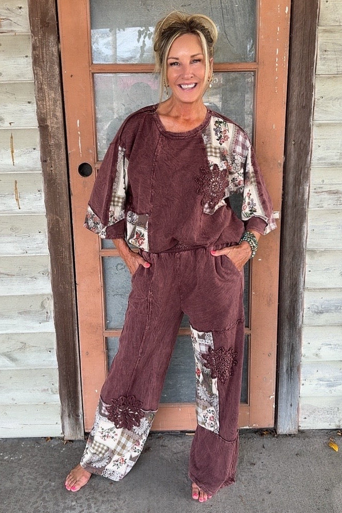 Journey Burgundy Top