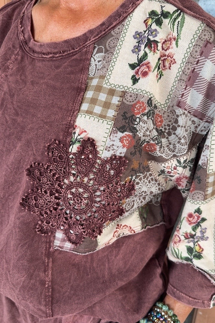 Journey Burgundy Top