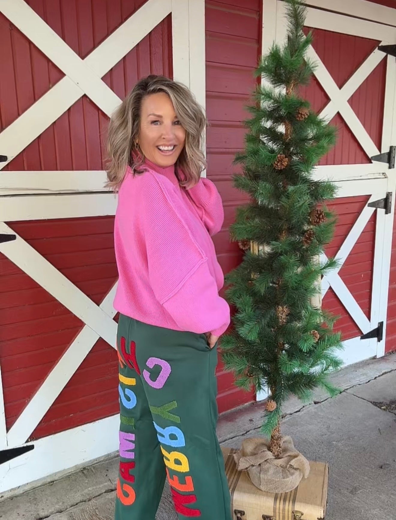 HO HO HO Merry Christmas Pants