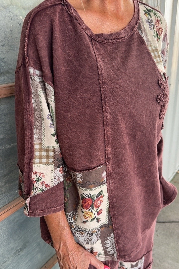 Journey Burgundy Top