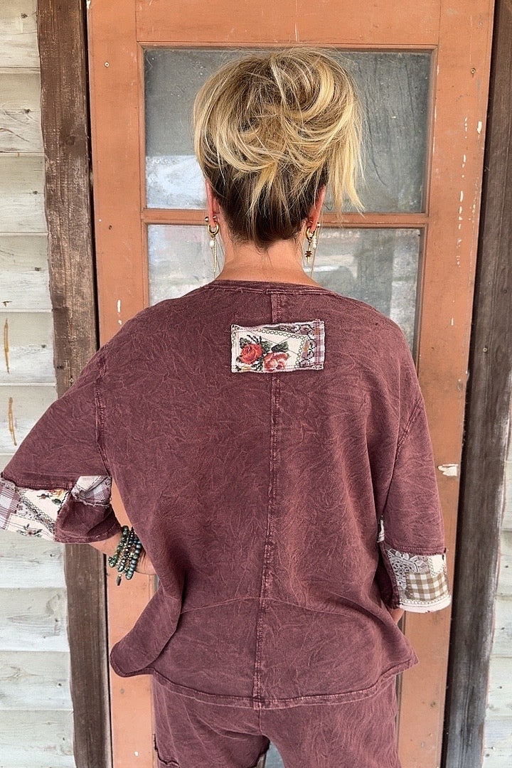 Journey Burgundy Top