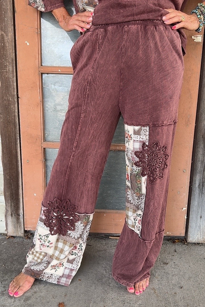 Journey Burgundy Pants
