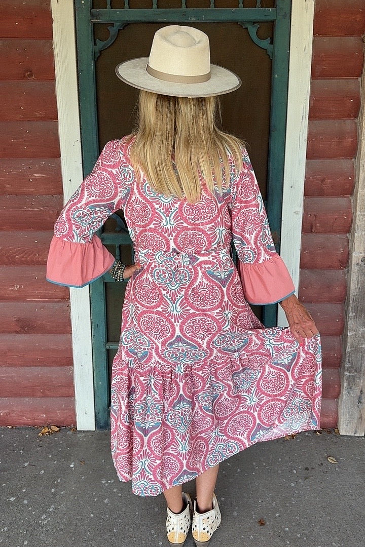 Sunlit Pink Dress