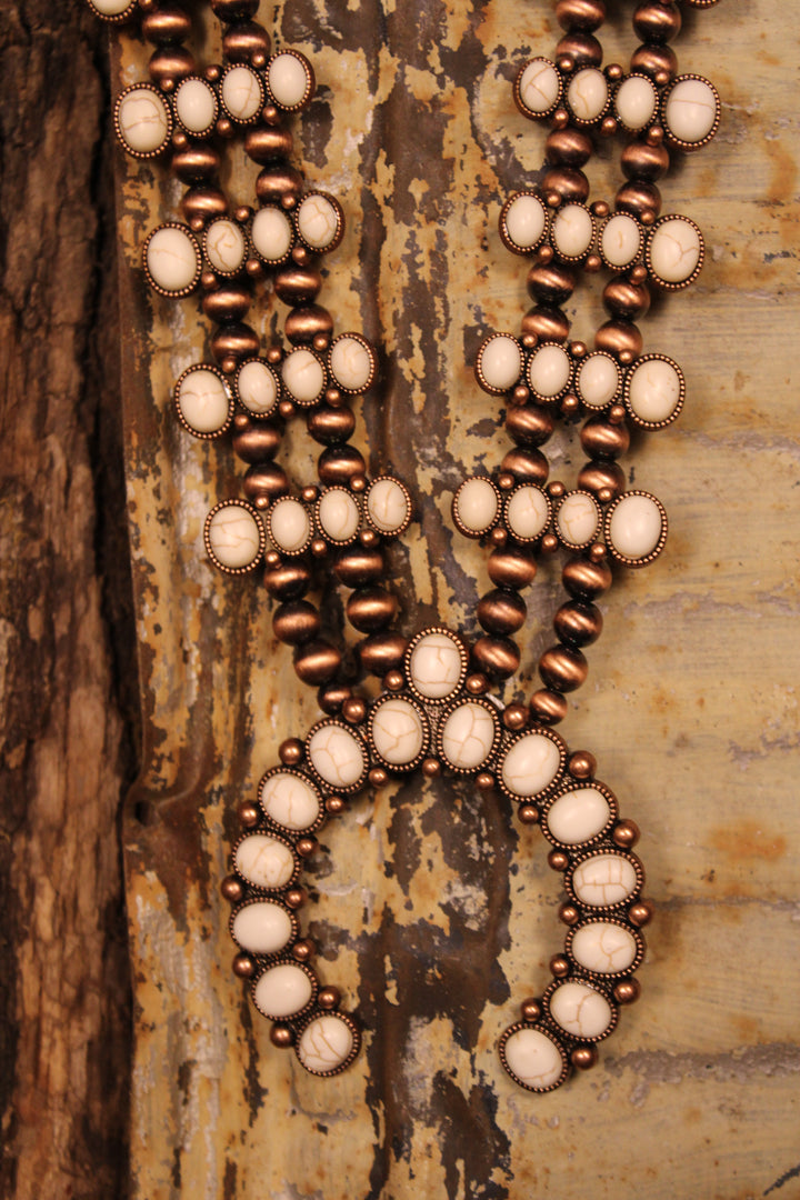 Copper Blossom Necklace