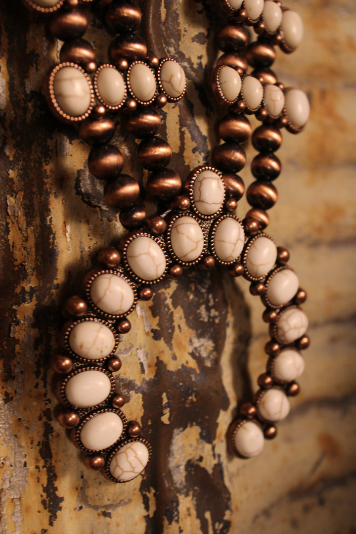 Copper Blossom Necklace