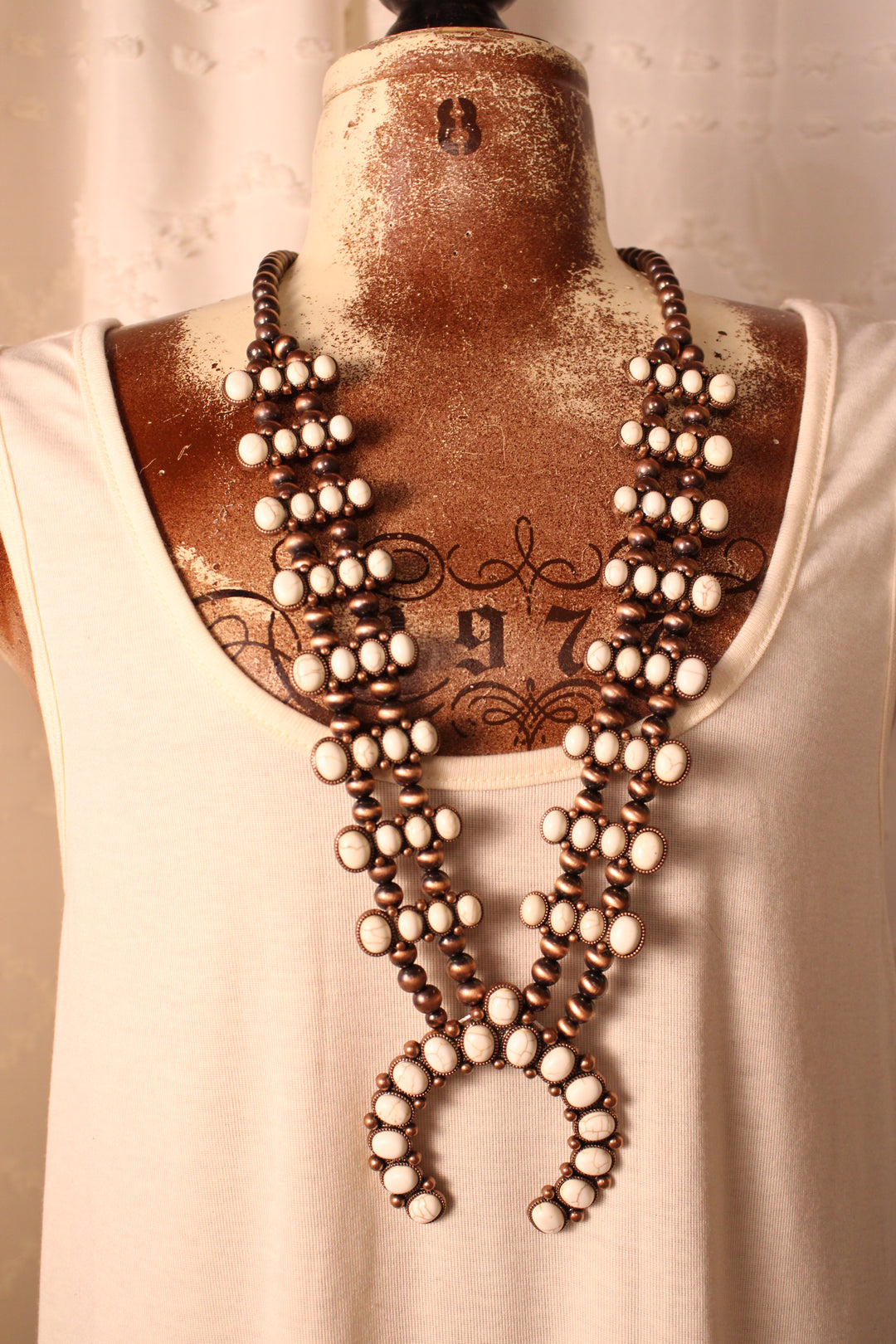 Copper Blossom Necklace