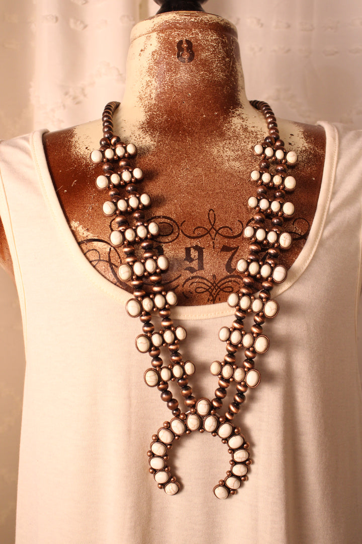 Copper Blossom Necklace