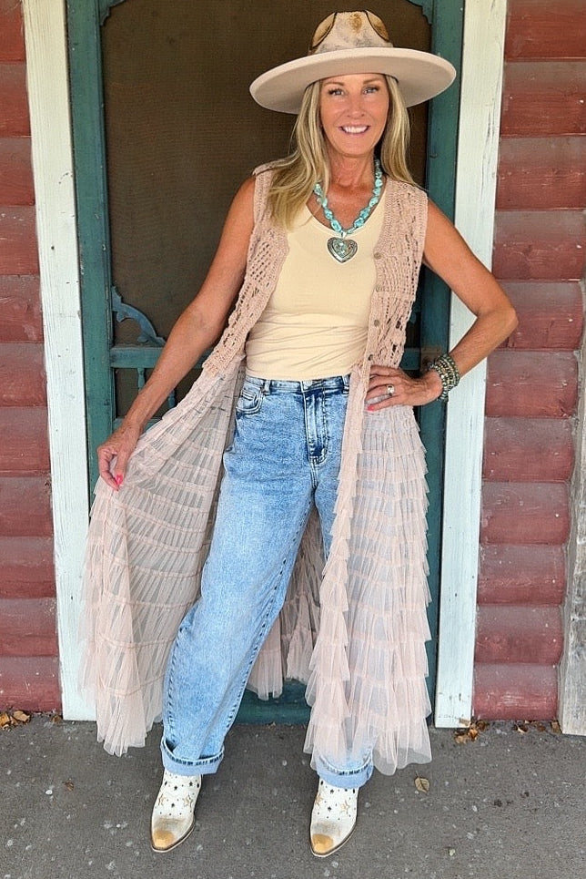 Free Spirit Frills Duster