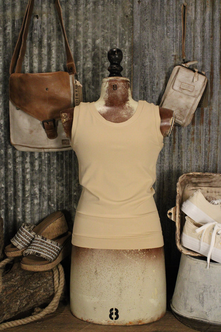 The Essential Soft Taupe Tank