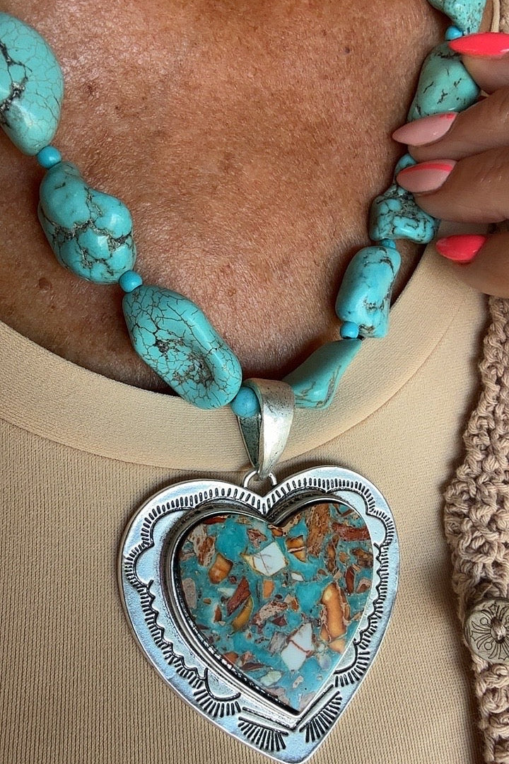 Heart of the Canyon Pendant Necklace