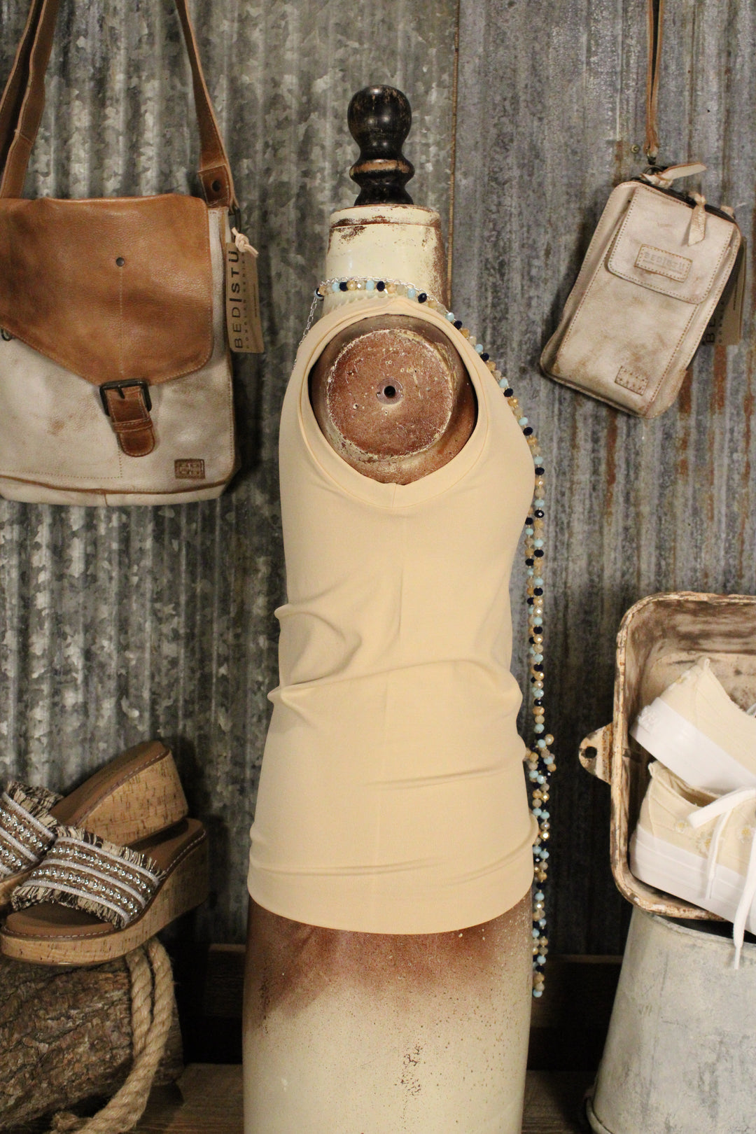 The Essential Soft Taupe Tank