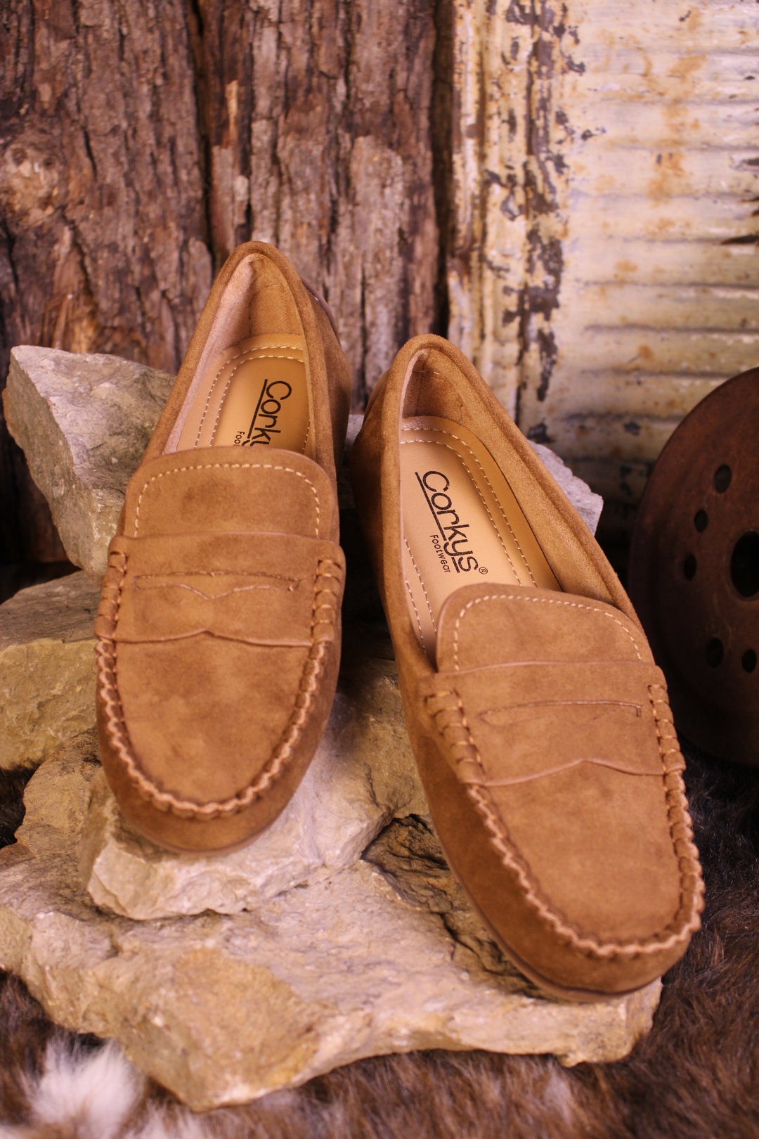 Penny For Your Thoughts Camel Loafers