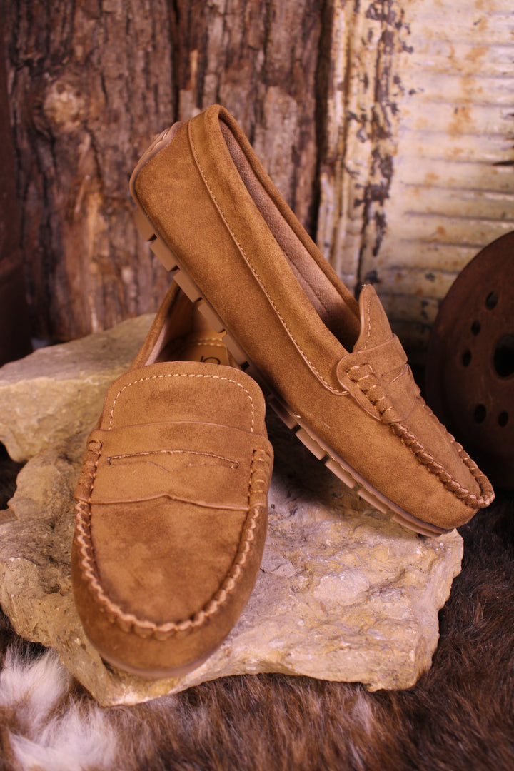 Penny For Your Thoughts Camel Loafers