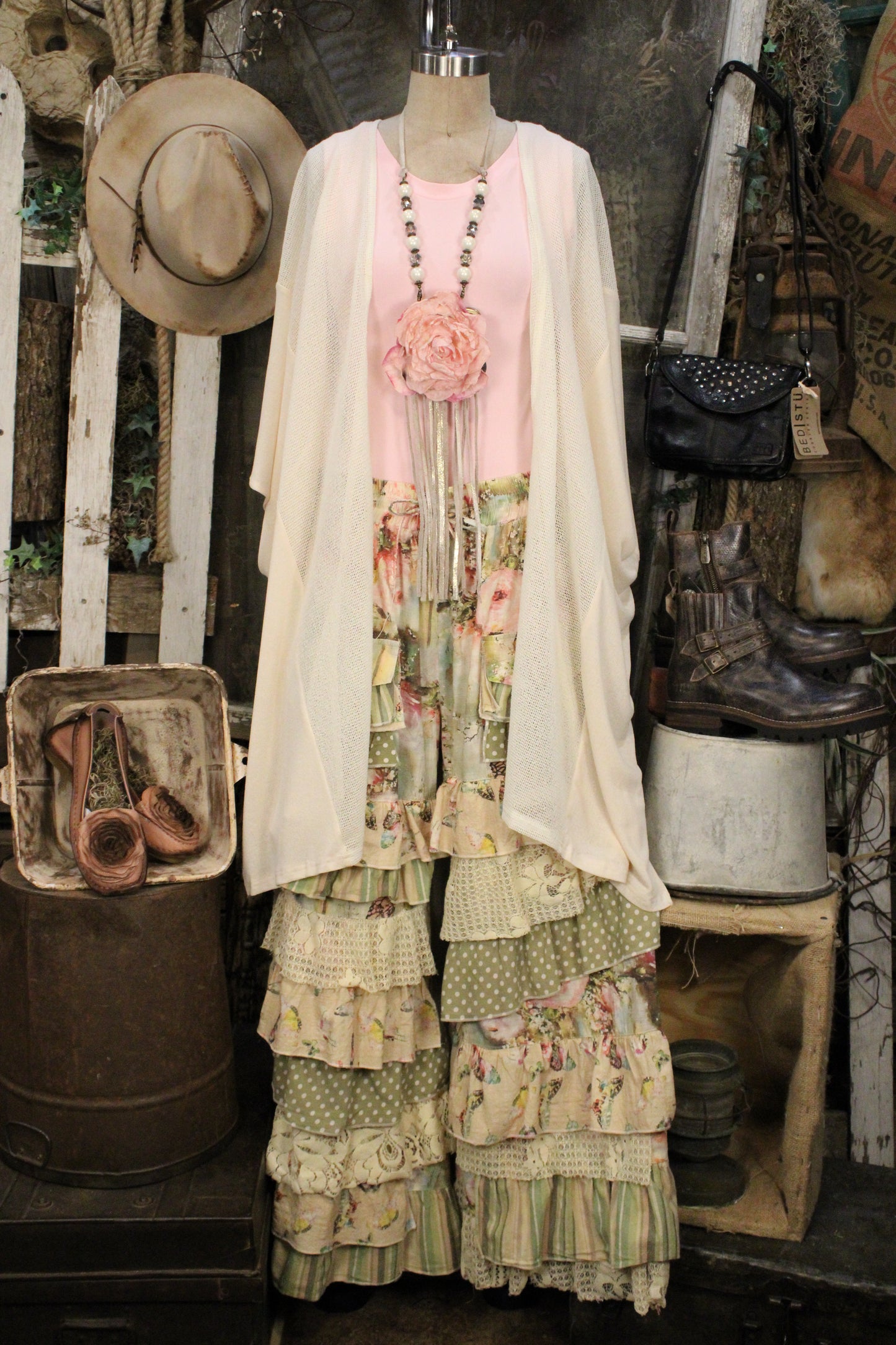 Butterfly Ruffle Pants