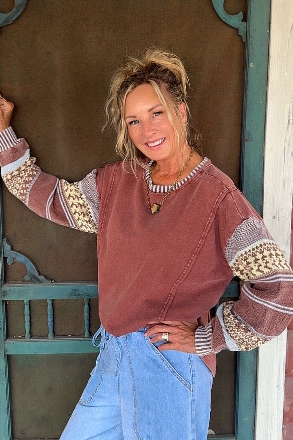 Winterberry Nordic Sweater