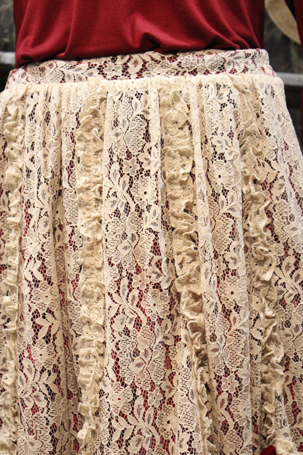 Fallen Frails Lace Skirt