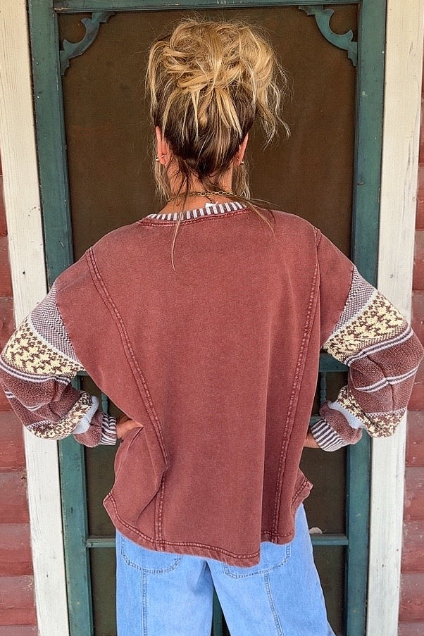 Winterberry Nordic Sweater