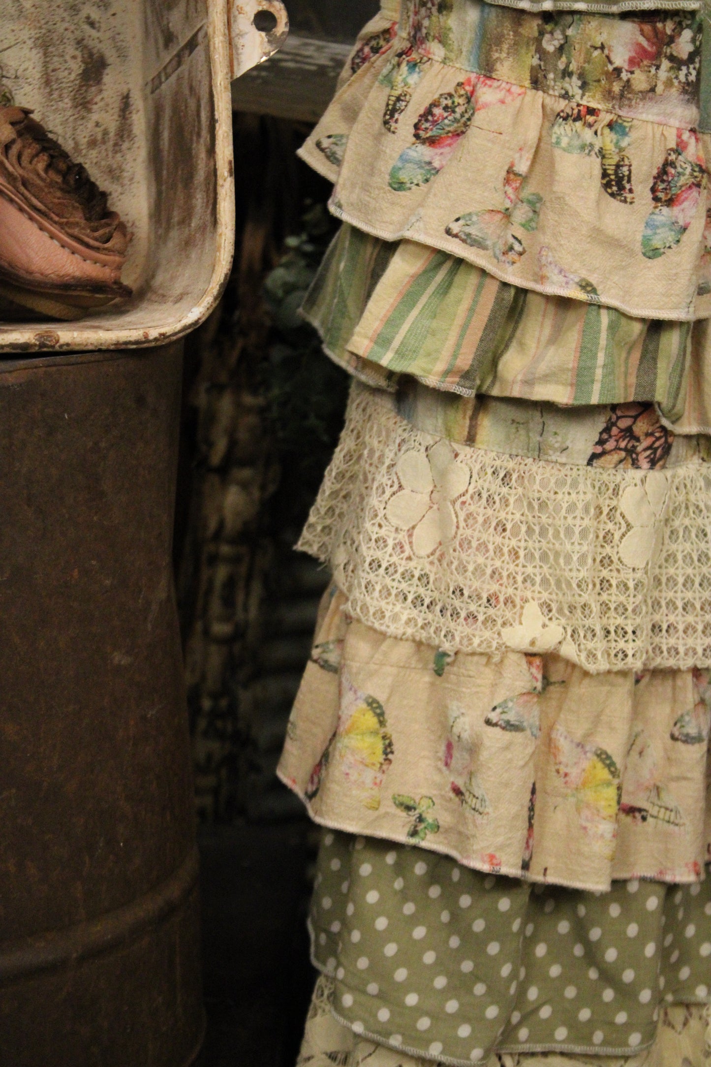 Butterfly Ruffle Pants