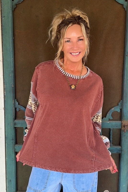 Winterberry Nordic Sweater
