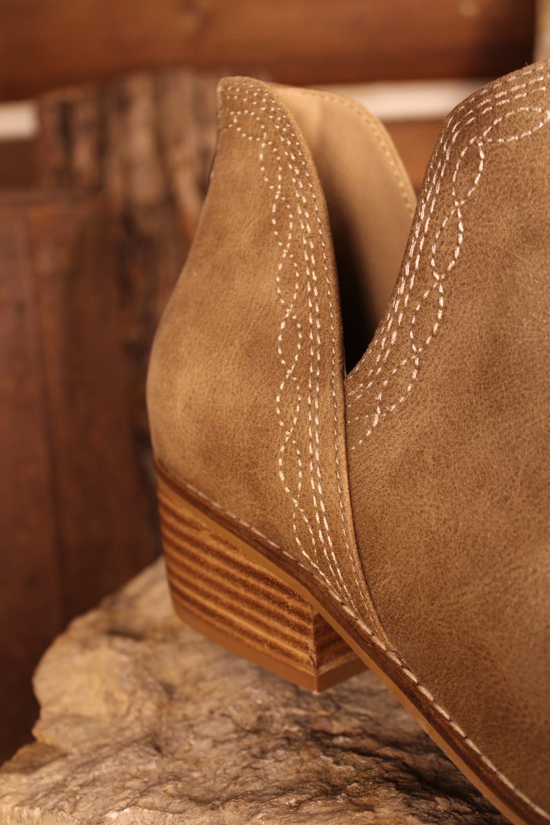 Dive Bar Taupe Boots