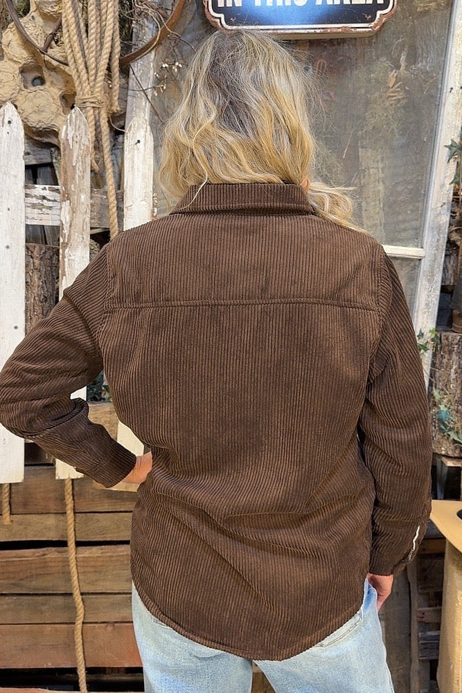 Chestnut Plaid Reversible Jacket