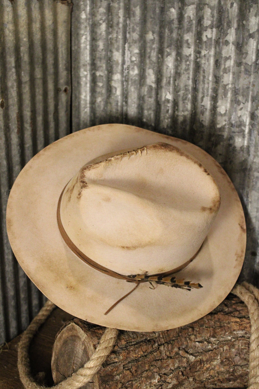 Dust And Feather Felt Fedora