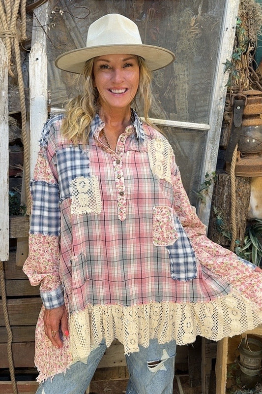 Rosewood Tunic Blouse