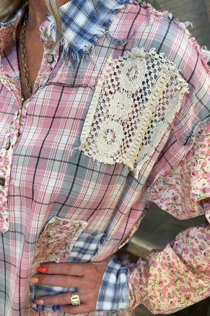 Rosewood Tunic Blouse