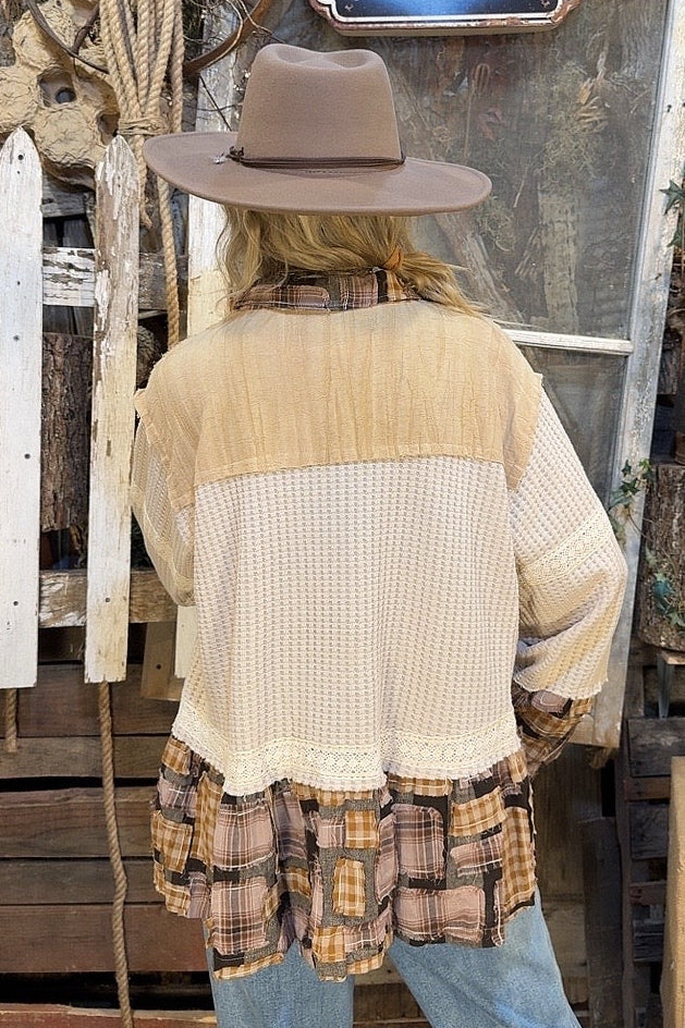 Maplewood Plaid Top