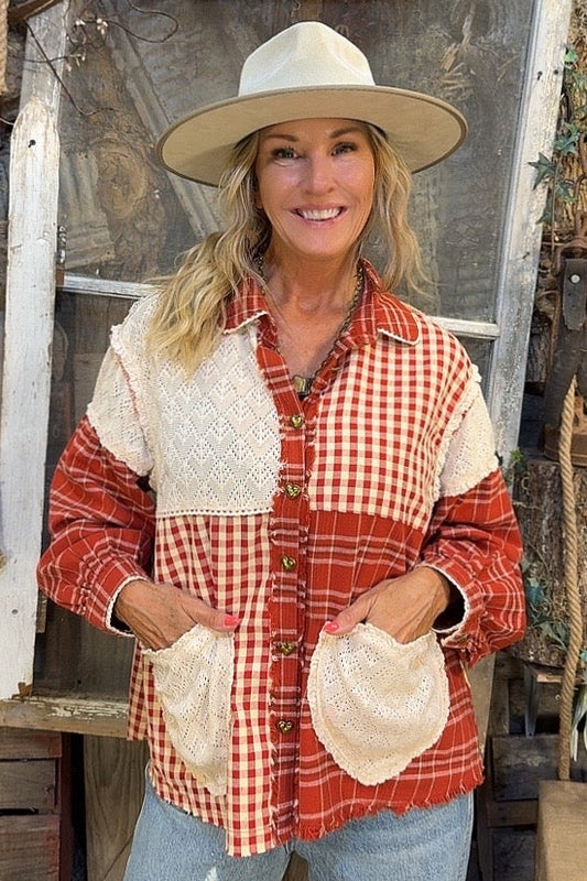 Heartfelt Horizon Button Up