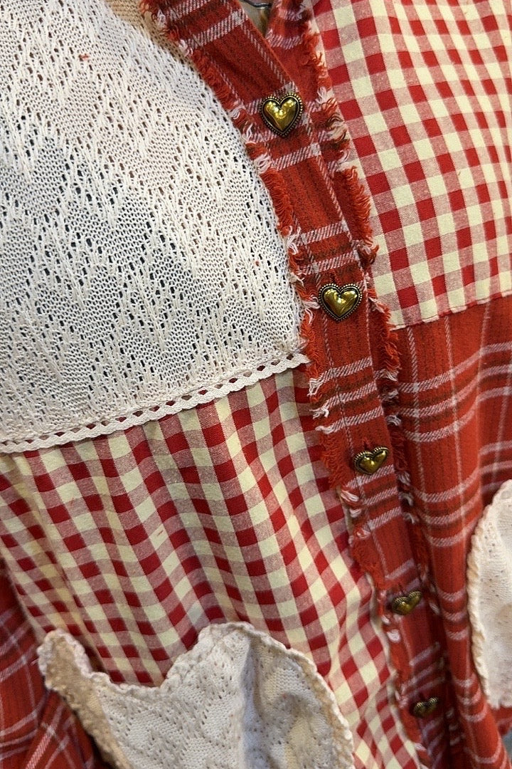 Heartfelt Horizon Button Up