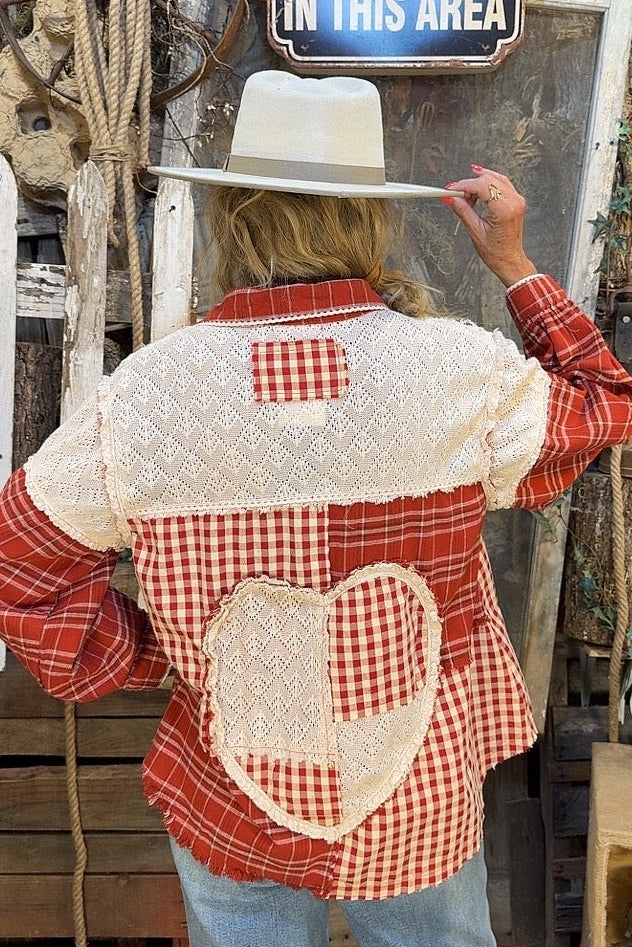 Heartfelt Horizon Button Up