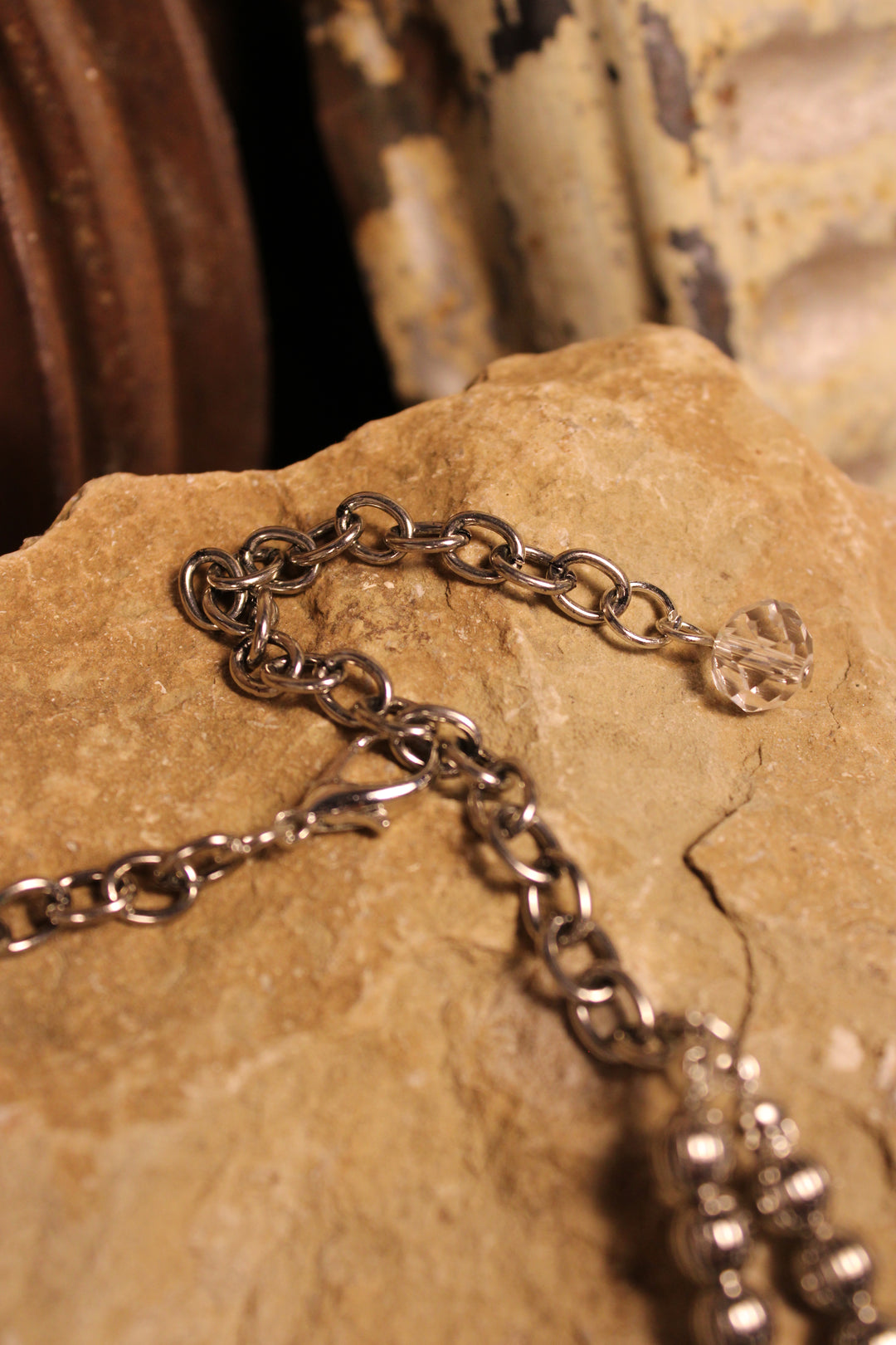 Desert Jade Squash Blossom Necklace