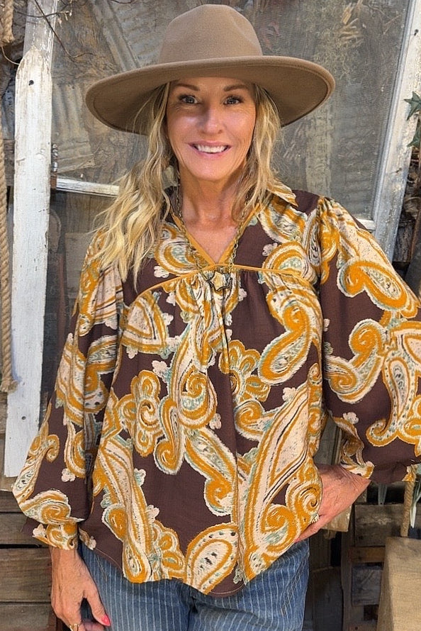 Golden Meadow Blouse