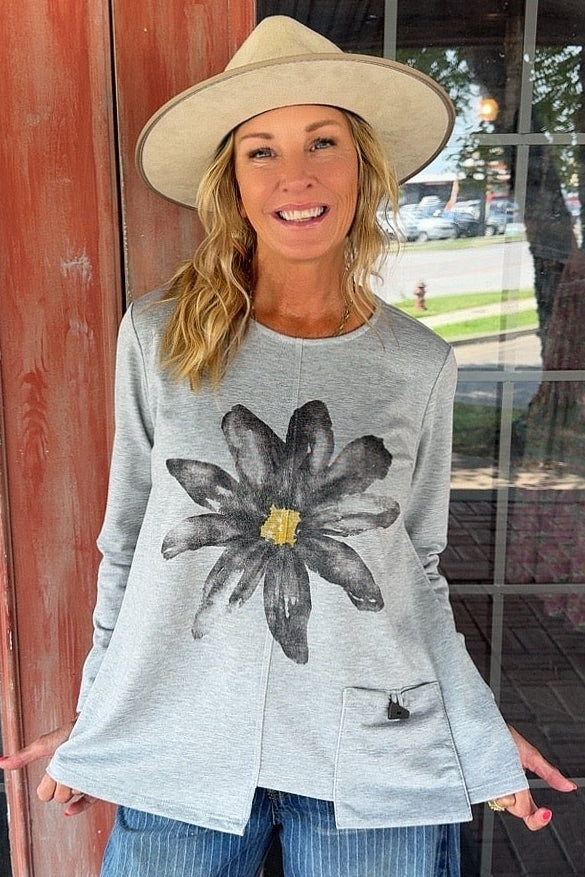 Smoky Bloom Tunic