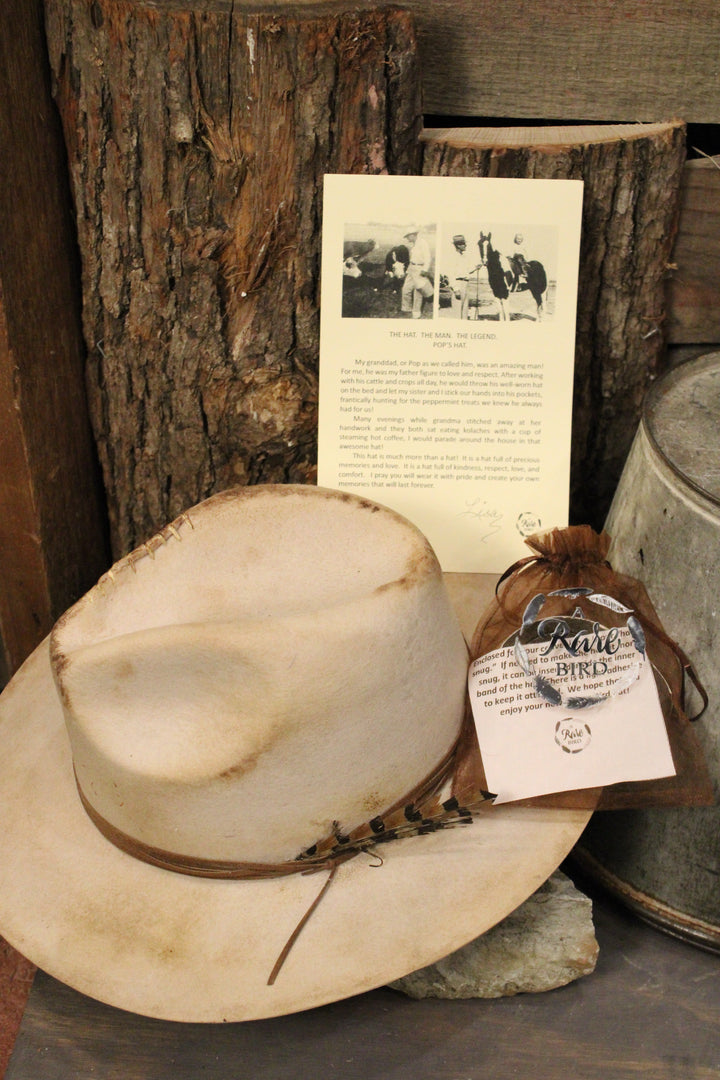 Dust And Feather Felt Fedora