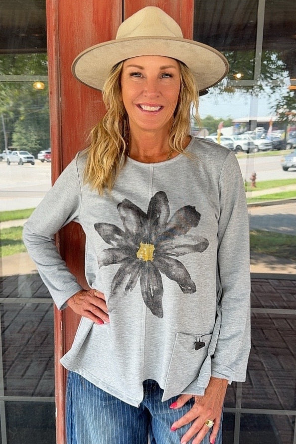 Smoky Bloom Tunic