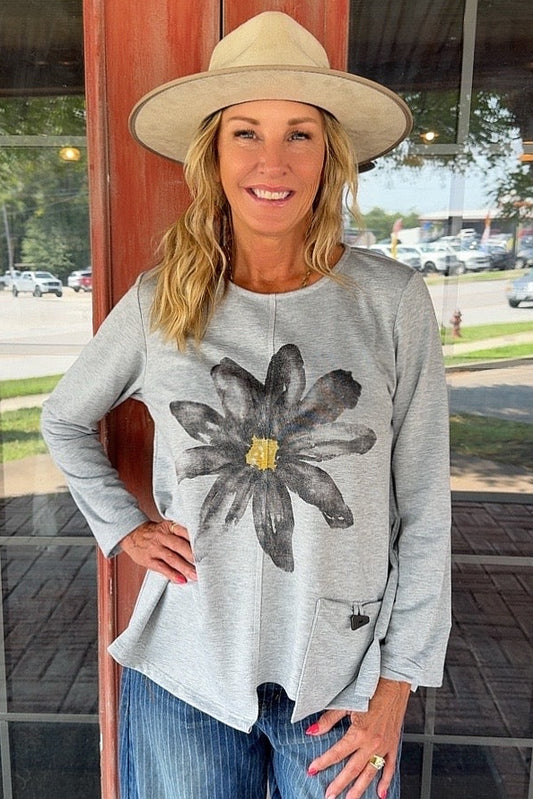 Smoky Bloom Tunic