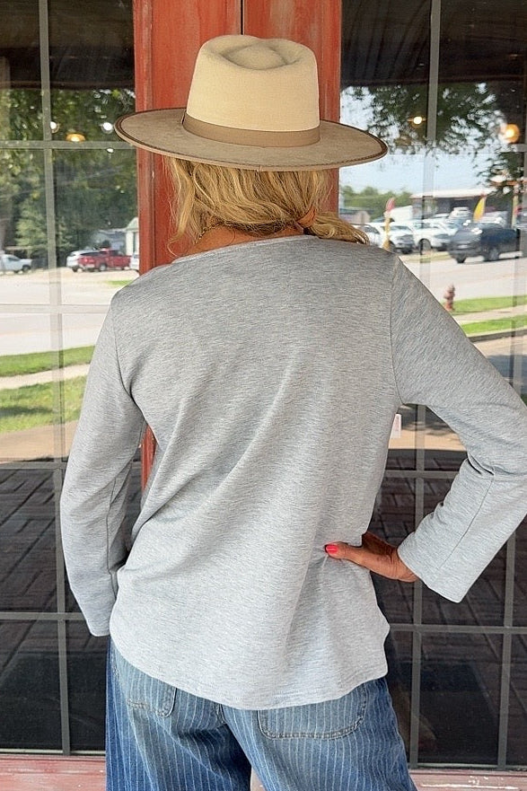 Smoky Bloom Tunic